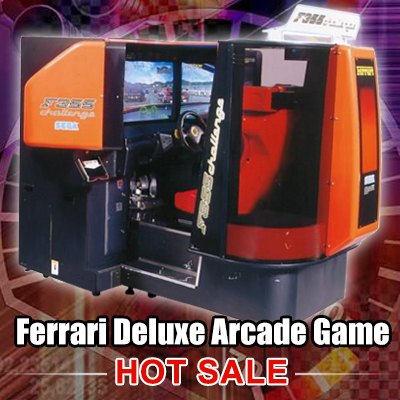 Ferrari F355 Challenge Deluxe Arcade Driving Game For Special Sale