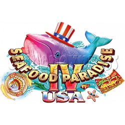 Seafood Paradise 4 USA Edition Fishing Game Full Game Board Kit