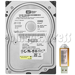 HDD with Software for Razing Storm