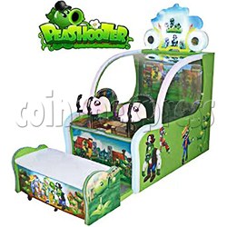 Pea Shooter Ball Shooting Ticket Redemption Arcade Machine