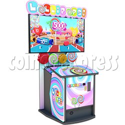 Lollipops 55 inch Ticket Redemption Arcade Game Machine