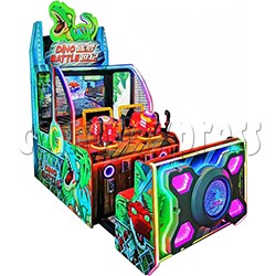 Dino Battle 2 Ball Shooter Ticket Redemption Arcade Machine