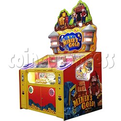 Miner's Gold Ticket Redemption Arcade Machine