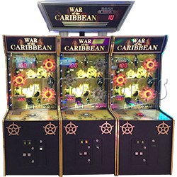 War Of The Caribbean Arcade Ticket Redemption Machine