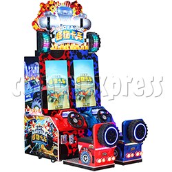 Monster Truck Racing Game Machine Twin