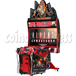 Aliens Armageddon Deluxe Shooting Arcade Machine (Used)