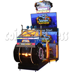 Bigfoot Mayhem Driving Machine (65inch LCD screen)