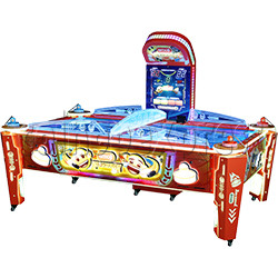 Emoji Power Puck Air Hockey Machine (multi-puck version)
