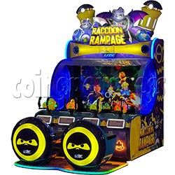 Raccoon Rampage Water Shooting Machine (4 Players)