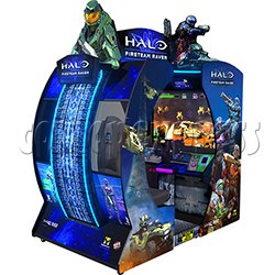 Halo: Fireteam Raven Shooting Arcade Machine (Theatre 2P Version)
