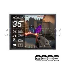 35 inch Retro Style 4:3 Aspect Ratio LCD Monitor (supports CGA / EGA / VGA / up to 1440x1080)