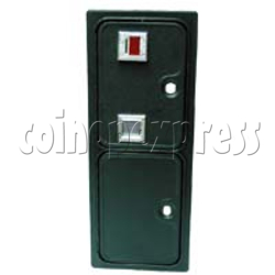 America Style Single Coin Door Assembly