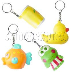 Squeeze Key Rings
