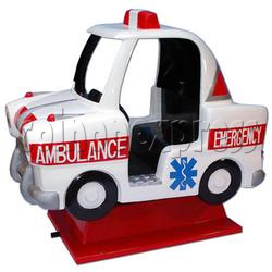 Bright Ambulance Kiddie Ride