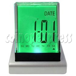 7 Color Changing LED Multifunction Clock