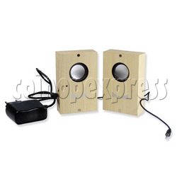 Mini Woodiness Amplifier With Speaker