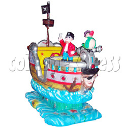Pirate Boat Kiddie Ride (2 players)