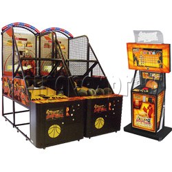 Street Basketball twin machine with server