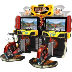 Crazy Bike Racing Machine (2 players)