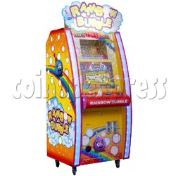 Rainbow Bubble balls bingo machine