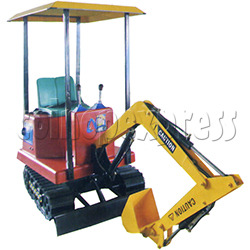 Electric Motorized Excavator Rider with Tent