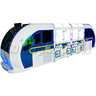 High-Speed Train Happy Travel Crane Games Machine (8 players)