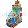 Pirate Battle Water Shooter Game Machine With Hand Water Wheel Control