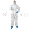 Medical Surgical Disposable Ant-Virus Anti-waterproof Protective Clothing I type (CE Certificate)