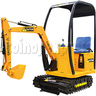 Coin Operated Mini Excavator for Kids DM02