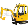 Coin Operated Mini Excavator for Kids DM05