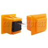 26mm Square Push Button with Clipper