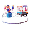 Single Cartoon Bus train
