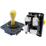 Elliptical Plastic Arcade Joystick