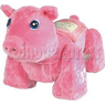 Pink Fat Pig Walking Animal