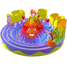 Volcanic Eruption Train Carousel (7 players)
