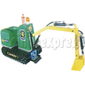 Coin Operated Kids Ride On Mini Excavator