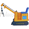 Electric Hydraulic Cable Excavator with Grab Claw attachment