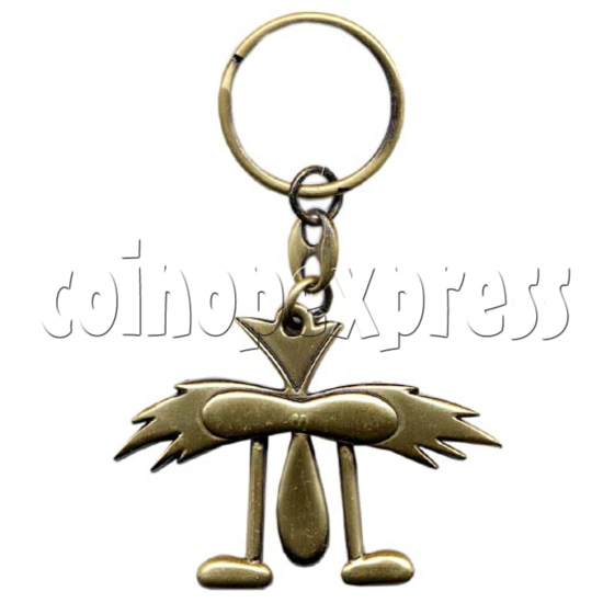 Copper Cartoon Key rings 10215