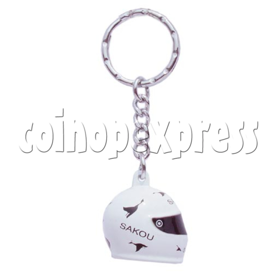 Crash Helmet Key Rings 10229