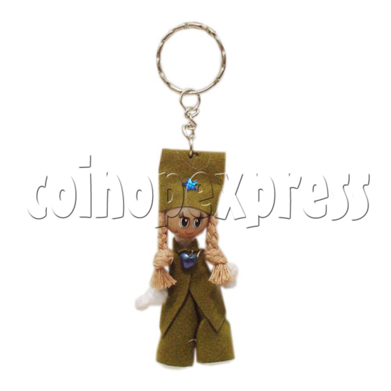 Plait Girl Keychains 10290