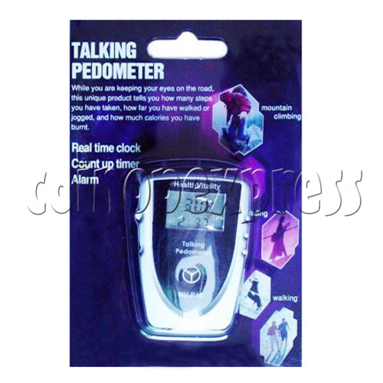 Talking Pedometer With Pacer Control 10376