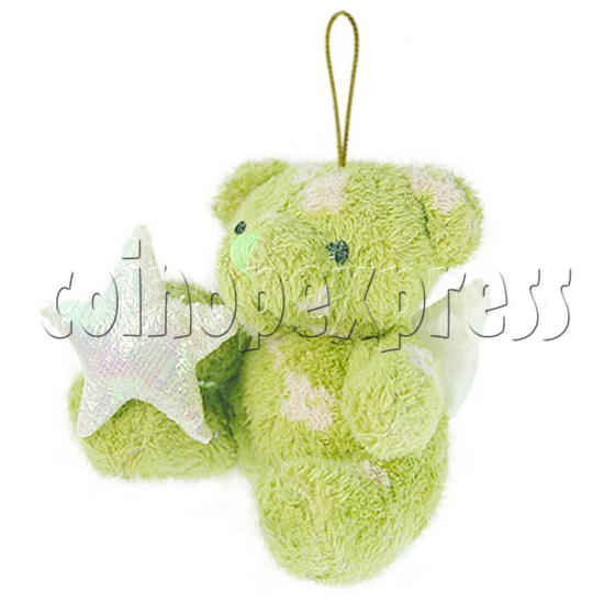 4" Teddy Bear With Lucky Star 10394