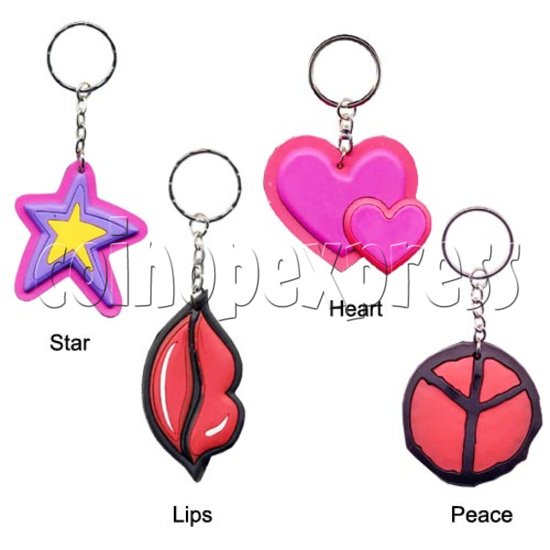 PVC Key Ring 10544