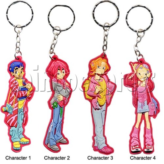 PVC Key Ring 10552