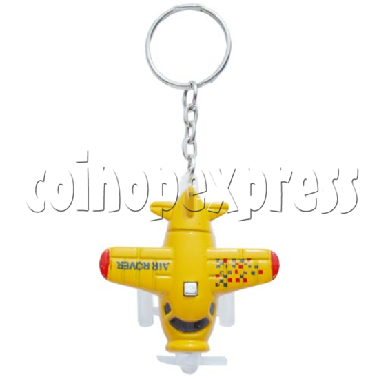 Mini Airplane Light-up Key Rings 10585