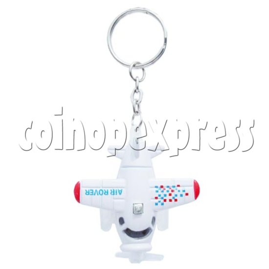 Mini Airplane Light-up Key Rings 10586