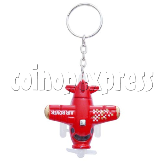 Mini Airplane Light-up Key Rings 10587