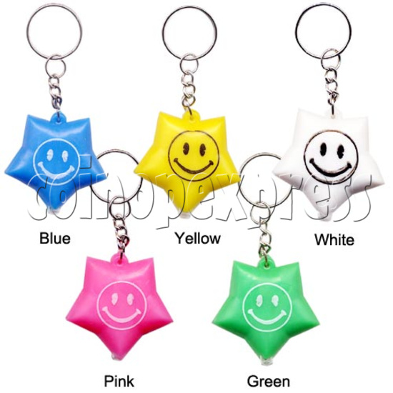 Colorful Torch Key Rings 10589