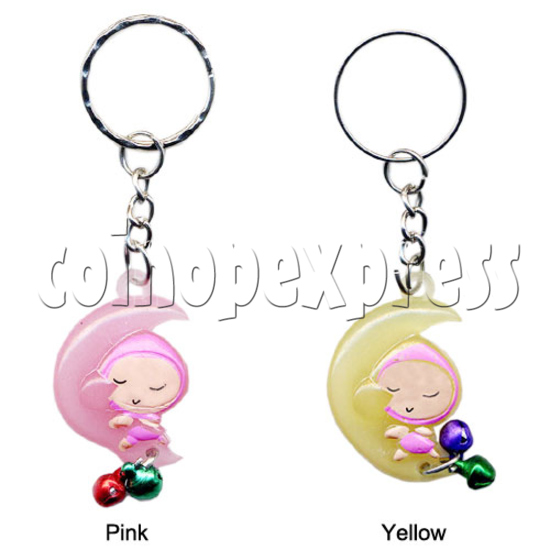 Fluorescence Key Rings 10596