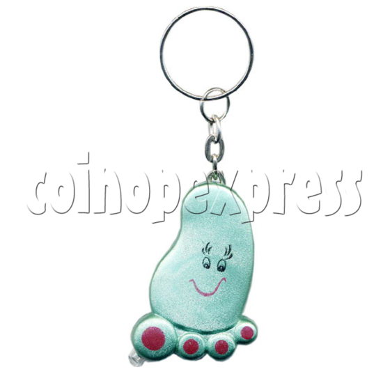 Foot Light-up Key rings 10610